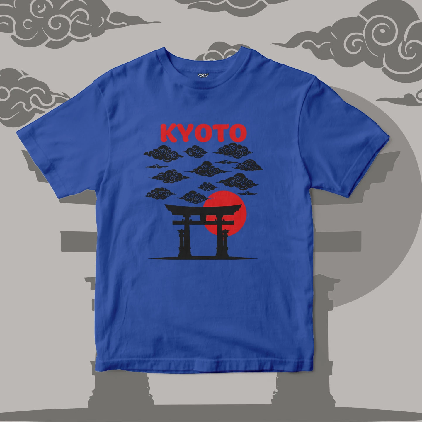 Kyoto Torii Sunset | Unisex Jersey Short Sleeve Tee - Image 4