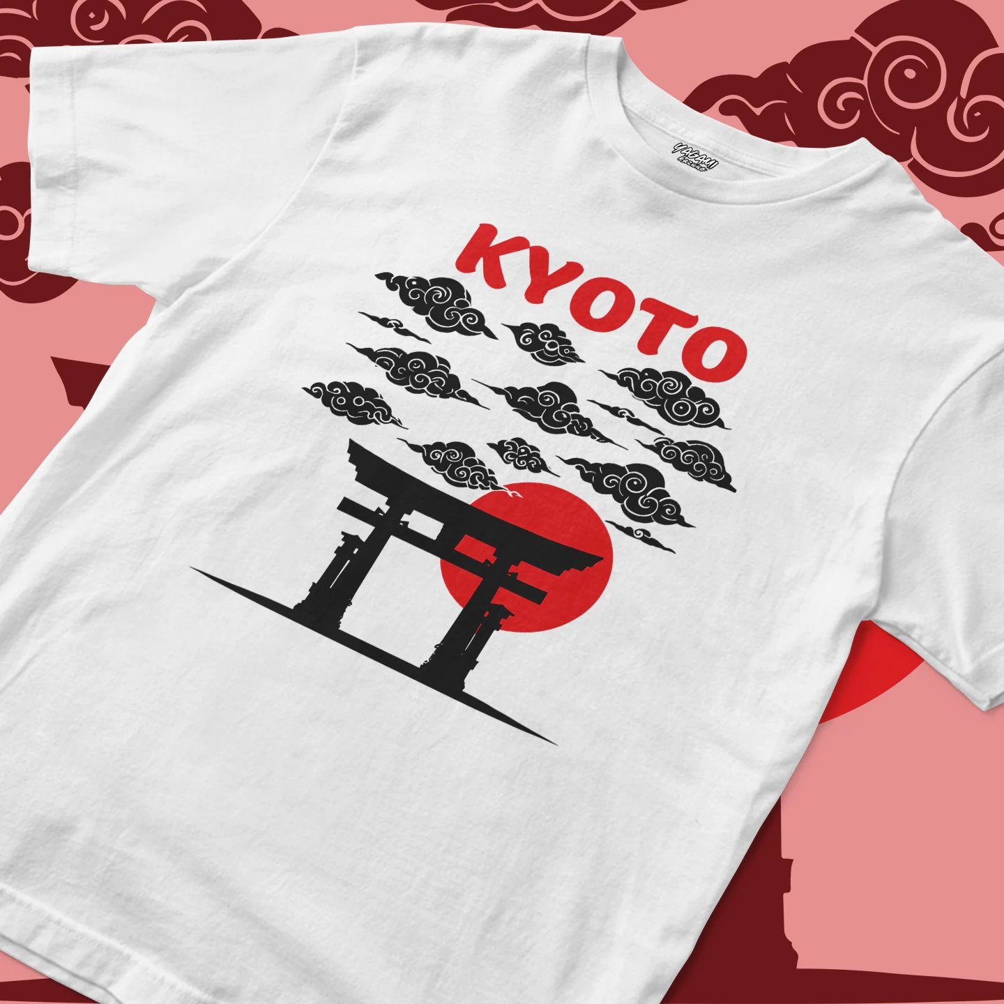 Kyoto Torii Sunset | Unisex Jersey Short Sleeve Tee