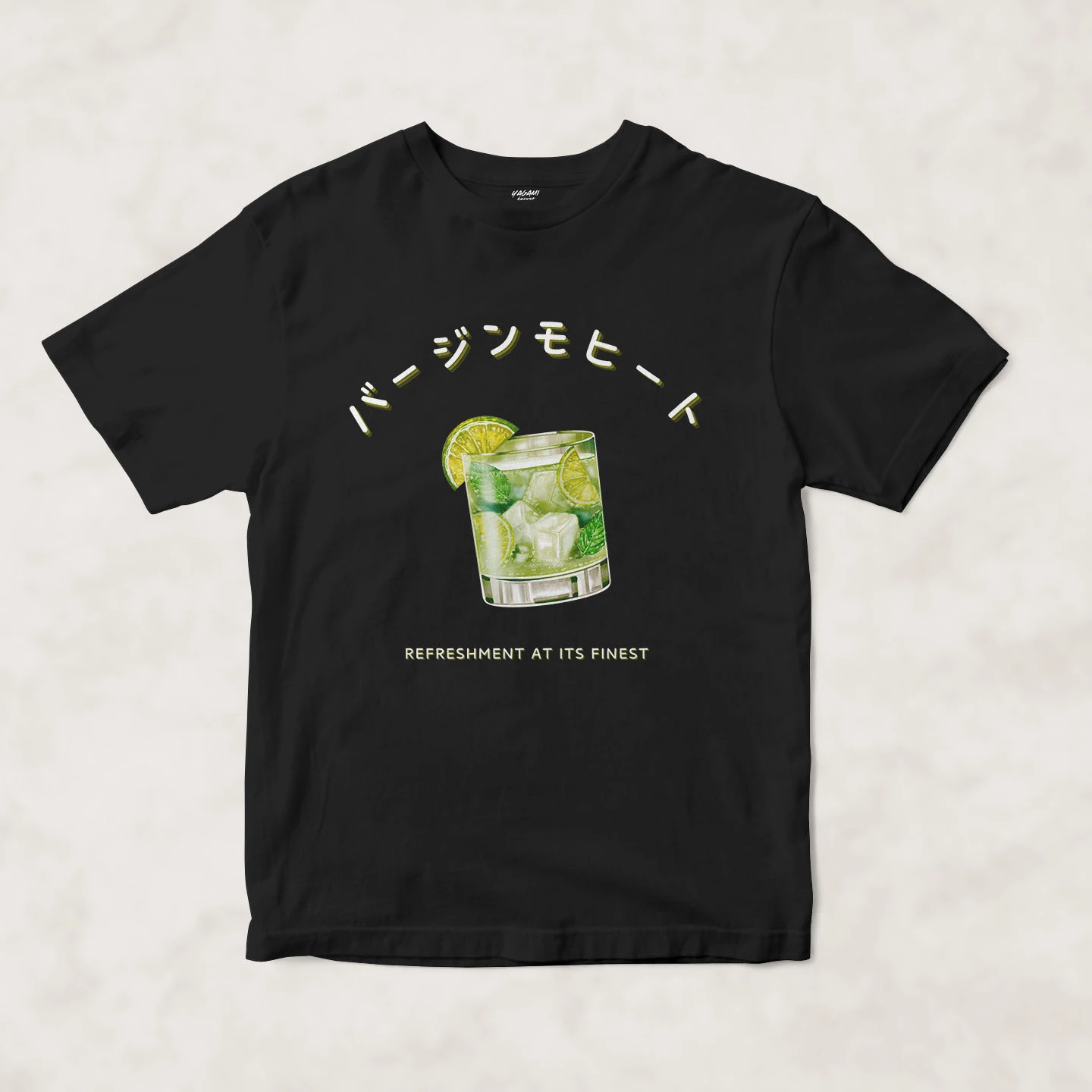 Virgin Mojito Refresh | Unisex Jersey Short Sleeve Tee - Image 3