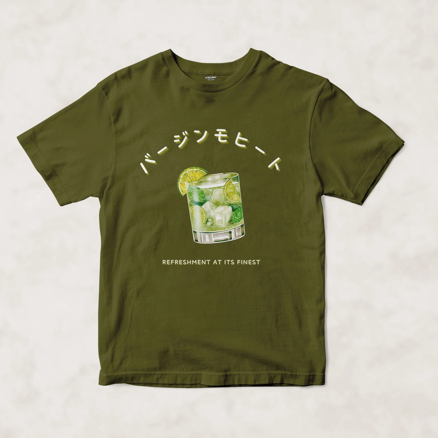 Virgin Mojito Refresh | Unisex Jersey Short Sleeve Tee - Image 6