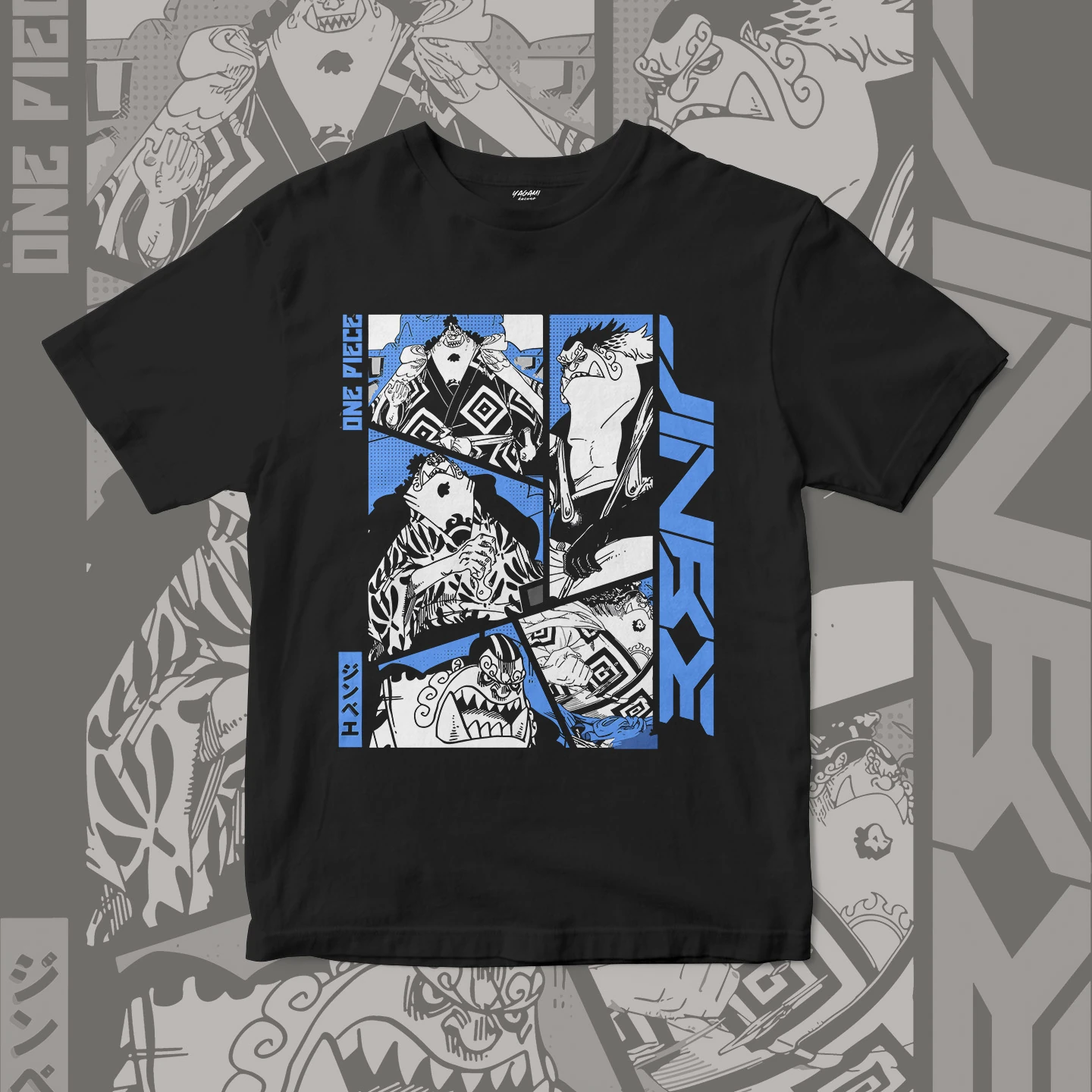 Jinbe Panels | Unisex Jersey Short Sleeve Tee - Image 3