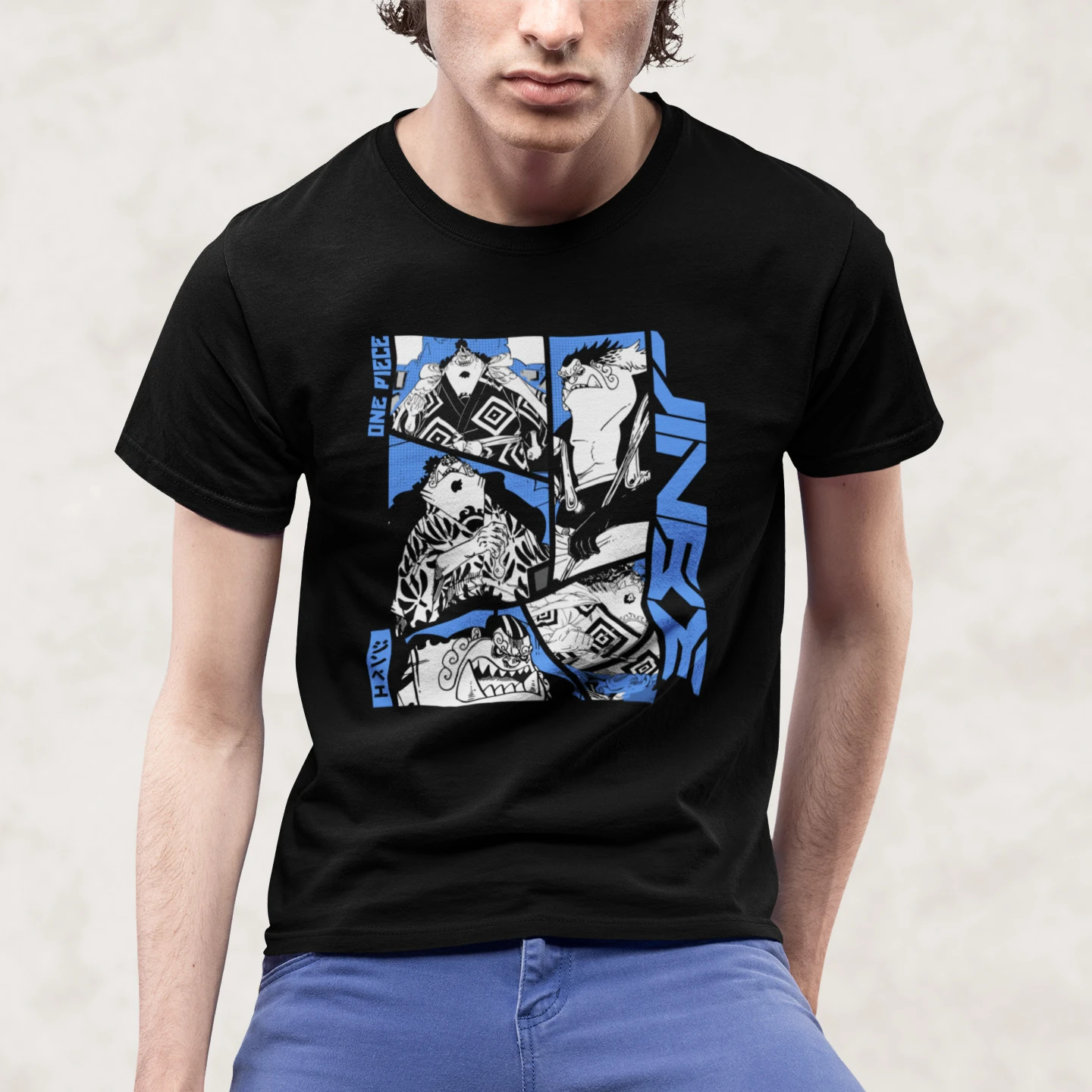 Jinbe Panels | Unisex Jersey Short Sleeve Tee - Image 2