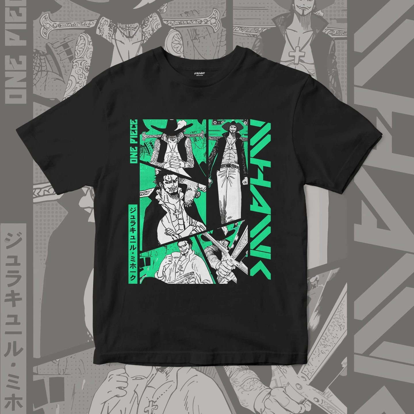 Dracule Mihawk | Unisex Jersey Short Sleeve Tee - Image 3