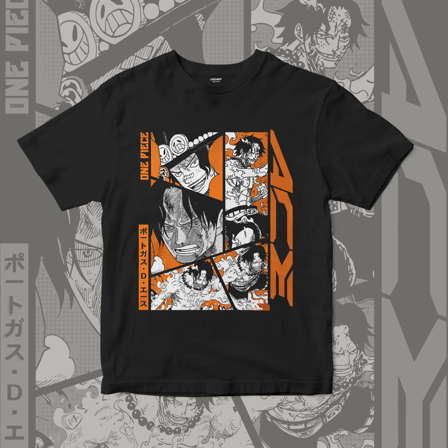Portgas D. Ace | Unisex Jersey Short Sleeve Tee - Image 3