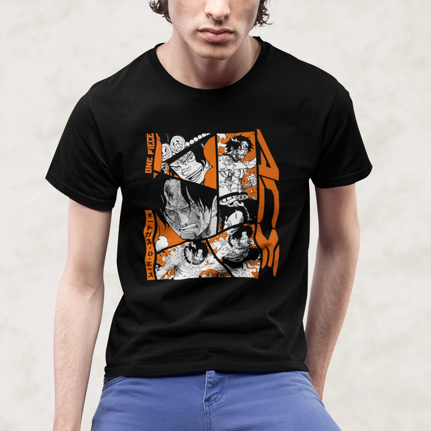 Portgas D. Ace | Unisex Jersey Short Sleeve Tee - Image 2