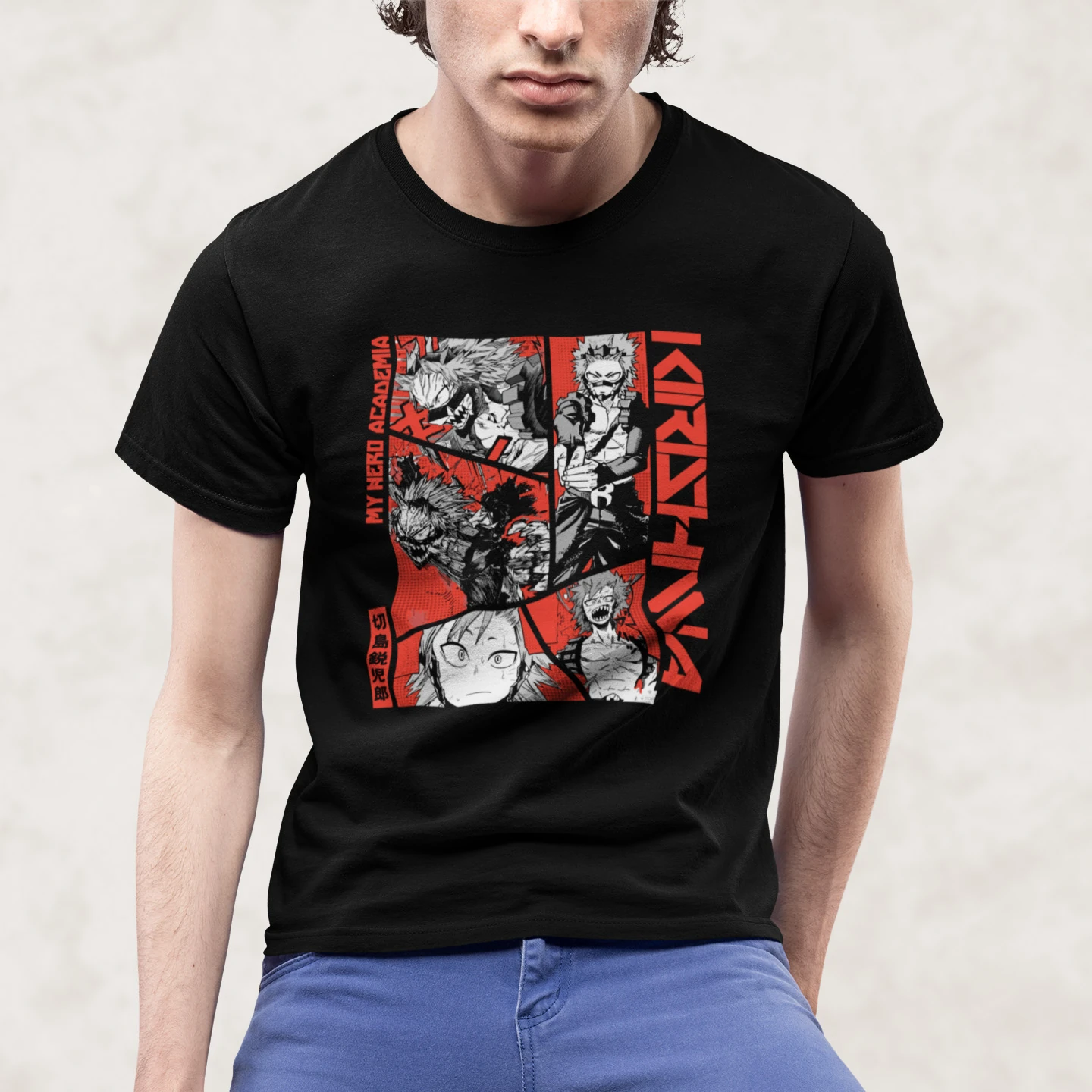 Eijiro Kirishima | Unisex Jersey Short Sleeve Tee - Image 2