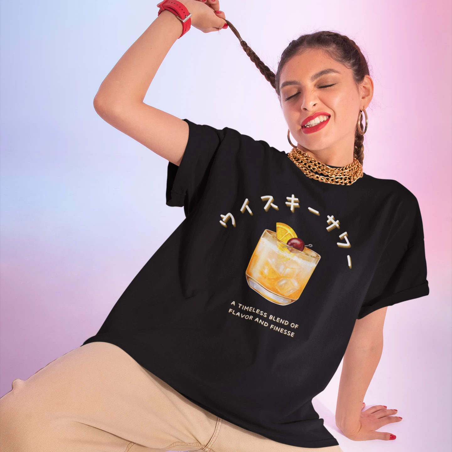 Whisky Sour Classic | Unisex Jersey Short Sleeve Tee - Image 2