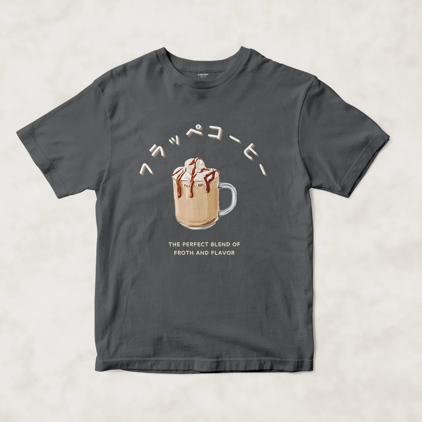 Hazelnut Coffee Froth | Unisex Jersey Short Sleeve Tee - Image 12