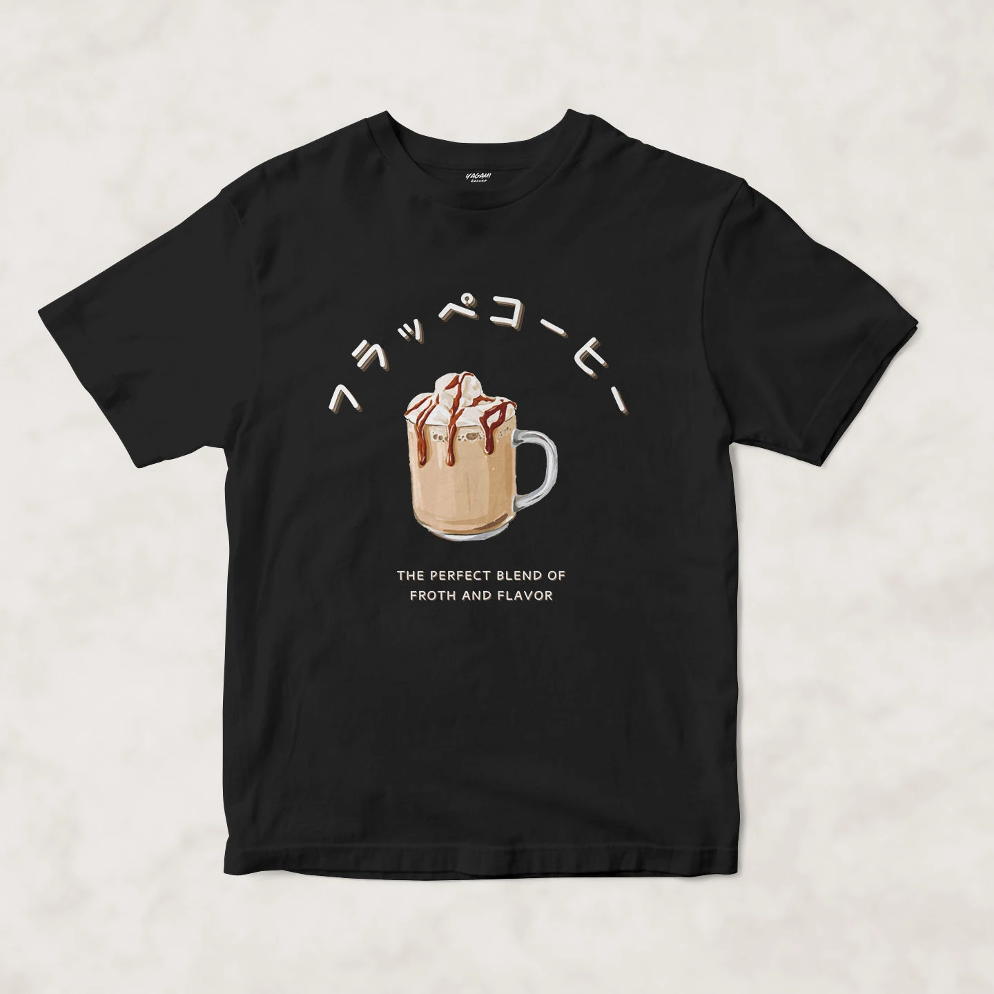 Hazelnut Coffee Froth | Unisex Jersey Short Sleeve Tee - Image 3