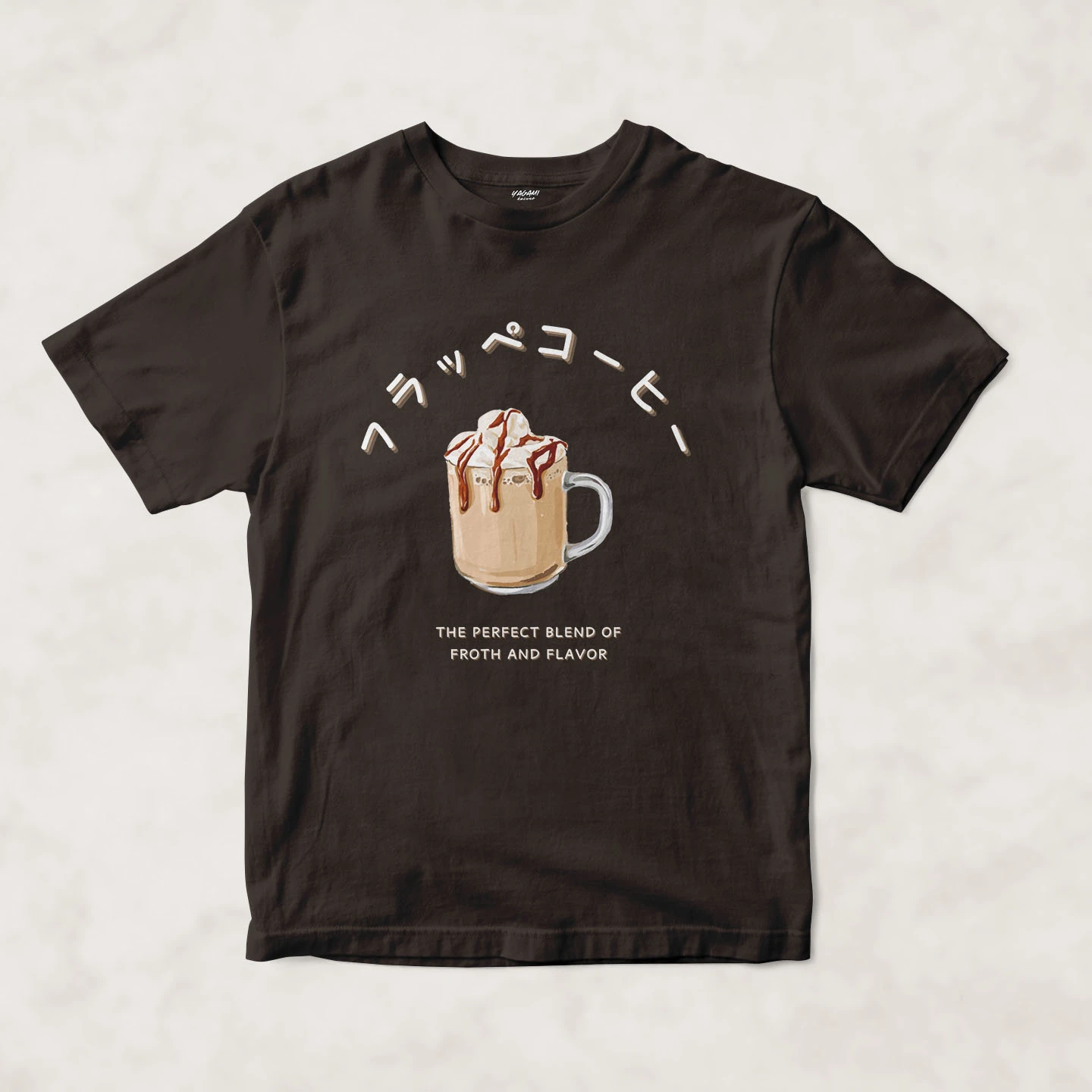 Hazelnut Coffee Froth | Unisex Jersey Short Sleeve Tee - Image 11