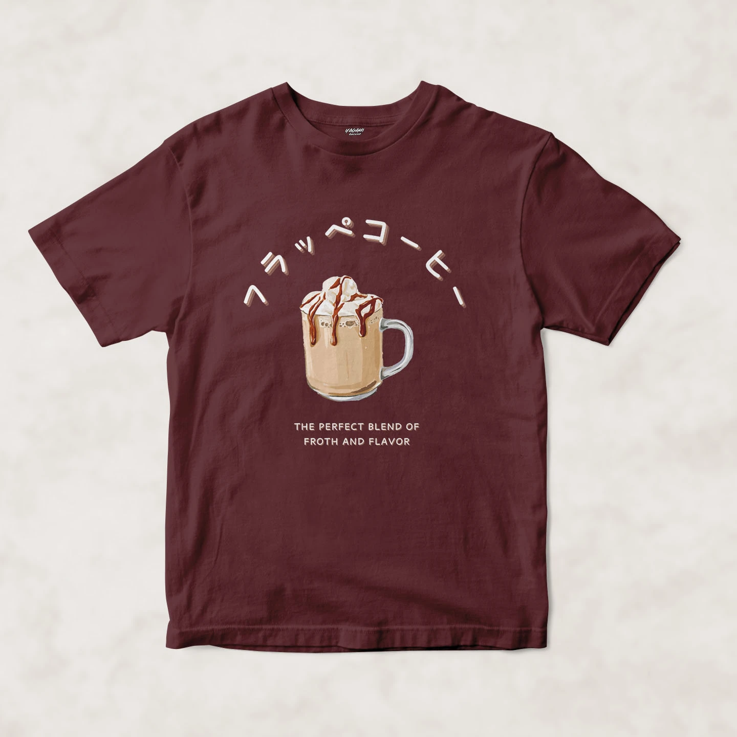 Hazelnut Coffee Froth | Unisex Jersey Short Sleeve Tee - Image 8