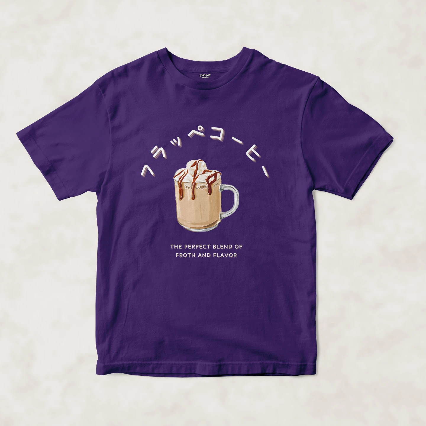 Hazelnut Coffee Froth | Unisex Jersey Short Sleeve Tee - Image 5
