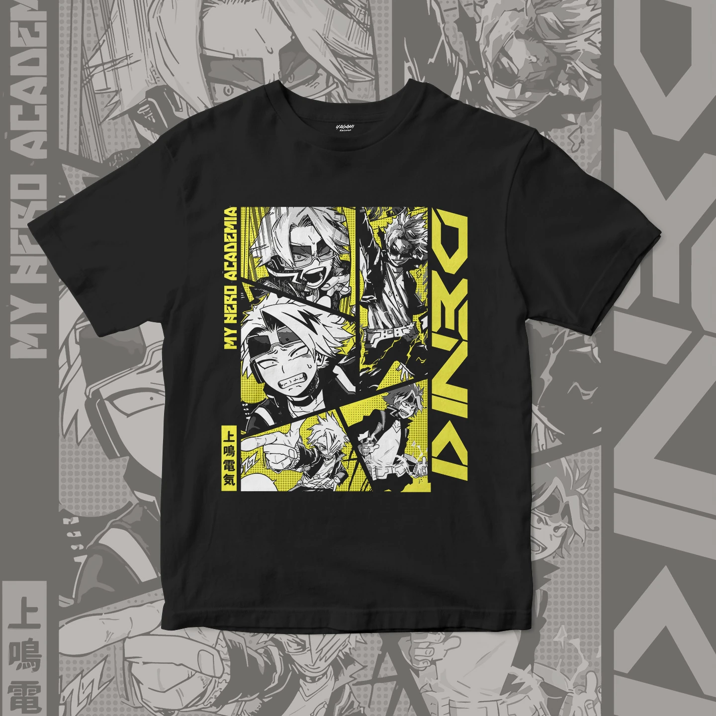 Denki Kaminari Charge | Unisex Jersey Short Sleeve Tee - Image 3
