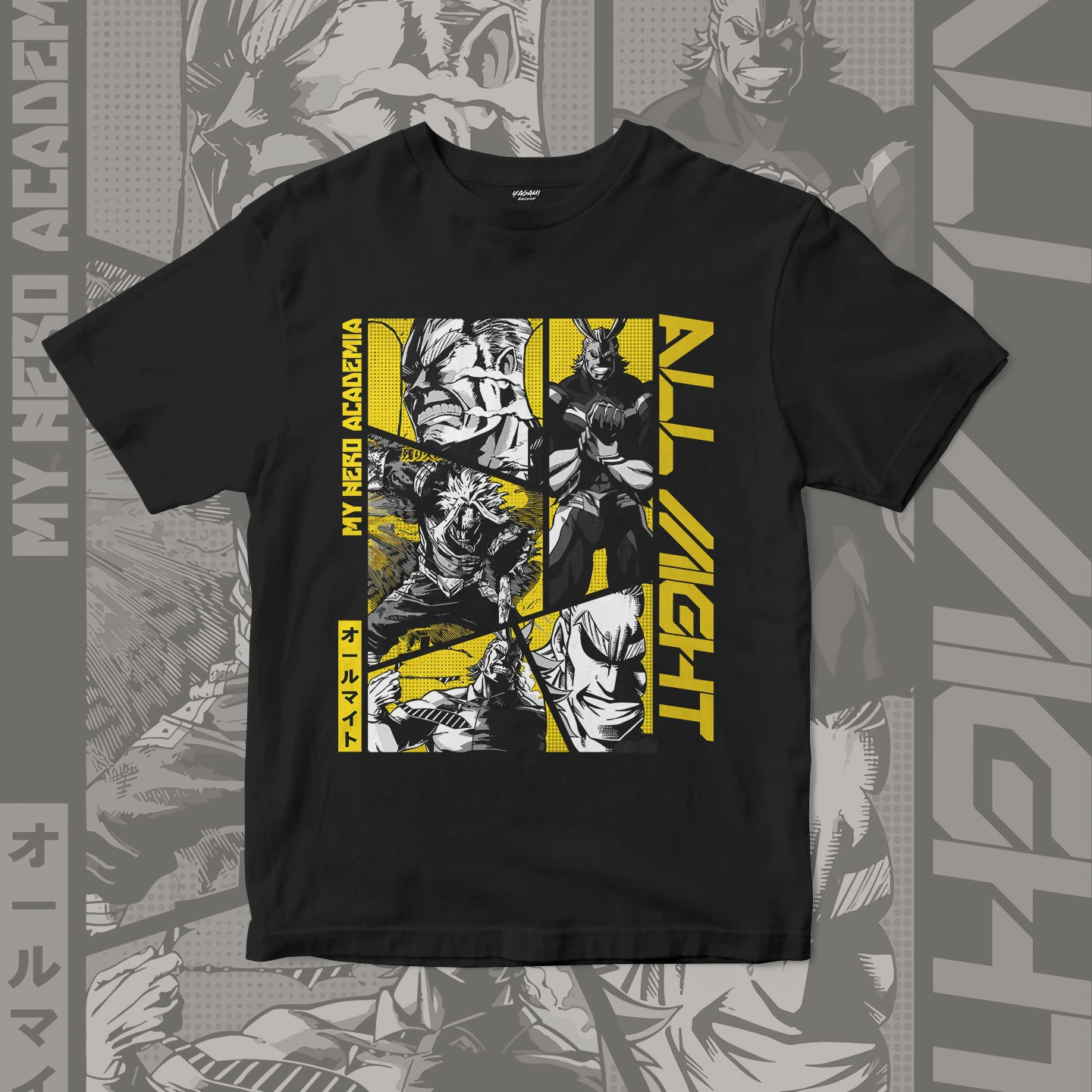 All Might Symbol | Unisex Jersey Short Sleeve Tee - Image 3