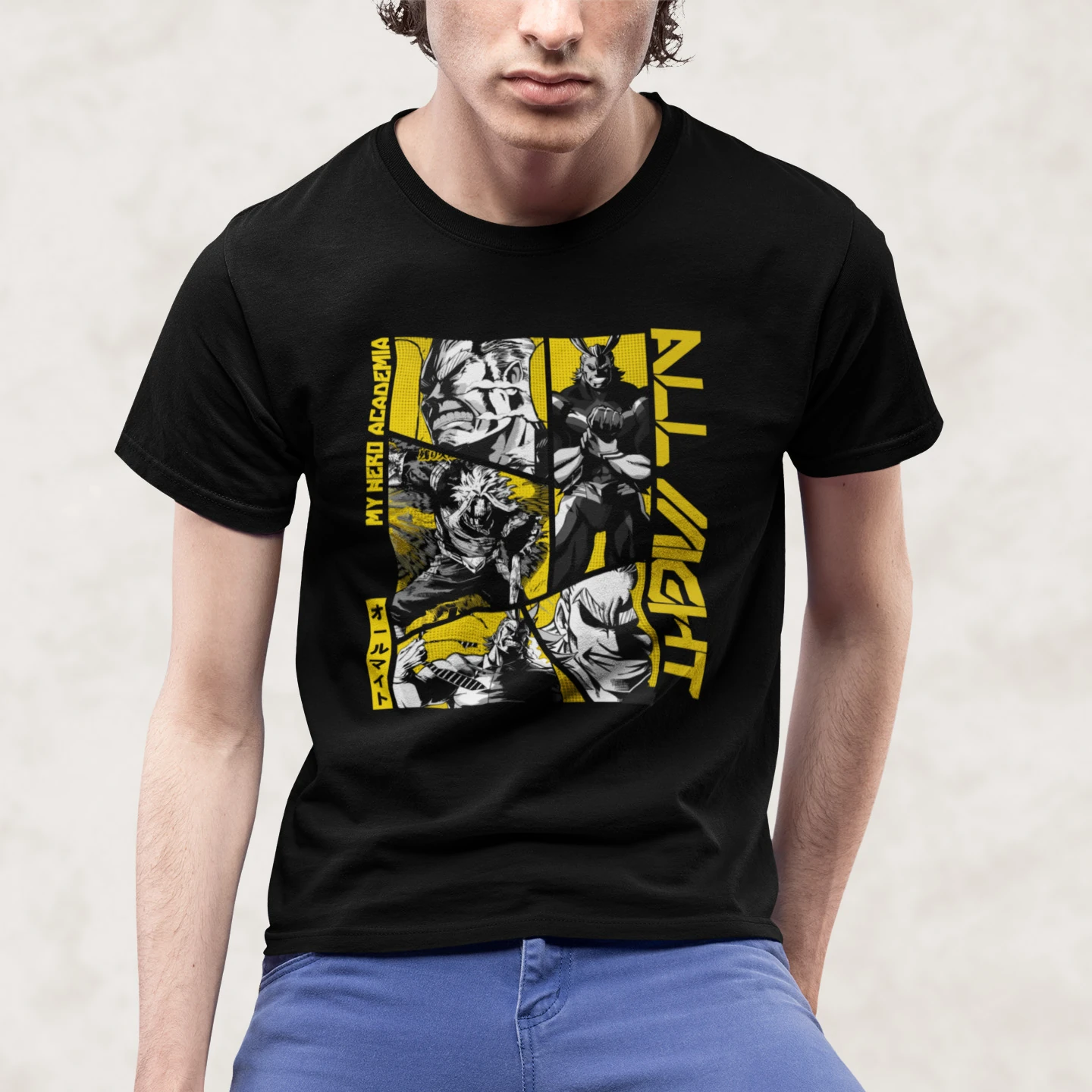 All Might Symbol | Unisex Jersey Short Sleeve Tee - Image 2