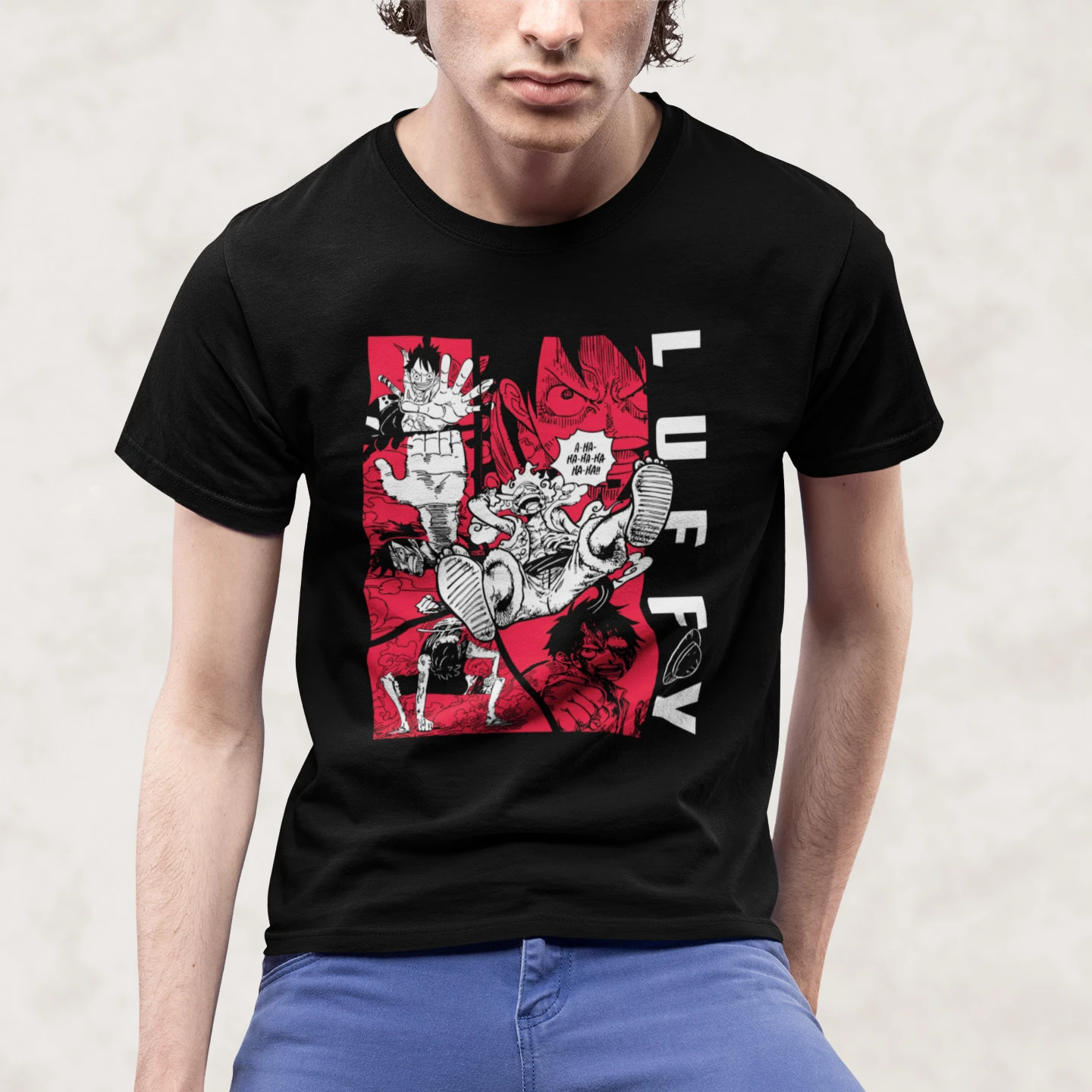 Luffy Gear Five | Unisex Jersey Short Sleeve Tee - Image 2