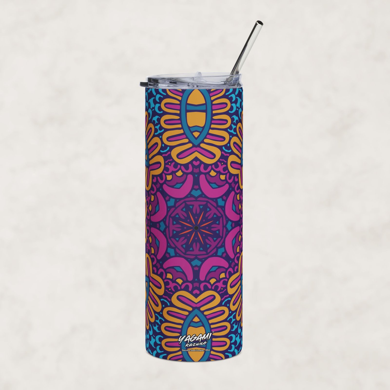 Solar Eye Mandala | 20oz Stainless Steel Tumbler