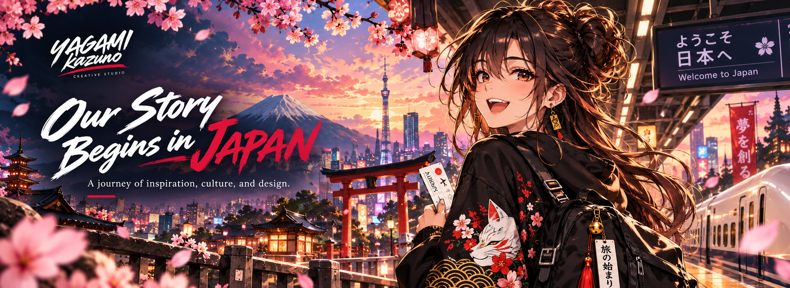 yagami_kazuno_japan_banner_1